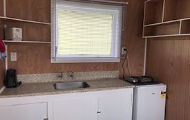 tourist cabin kitchen